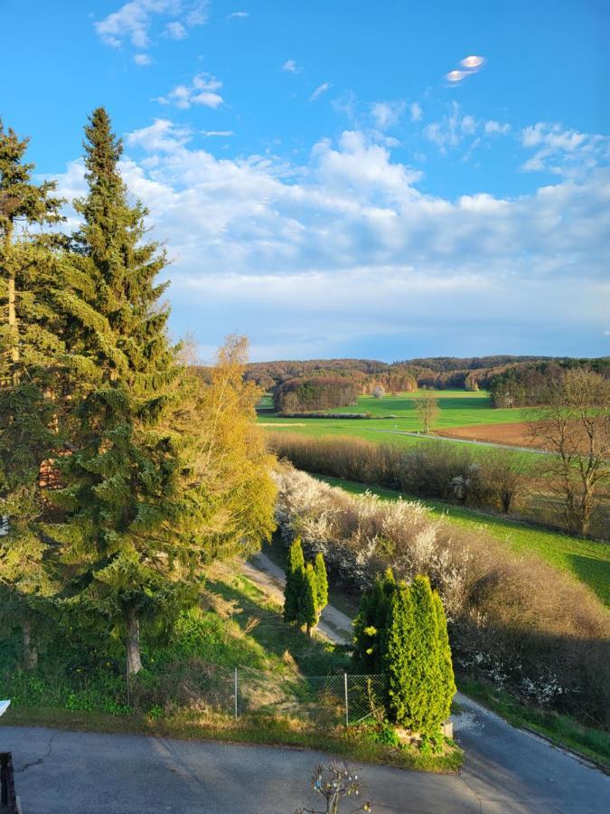 Pension Am Wald Goessweinstein Eksteriør bilde